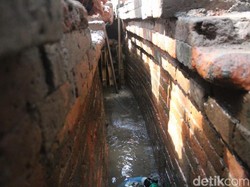 Bangunan Mirip Kanal Zaman Majapahit Ditemukan Warga Jombang
