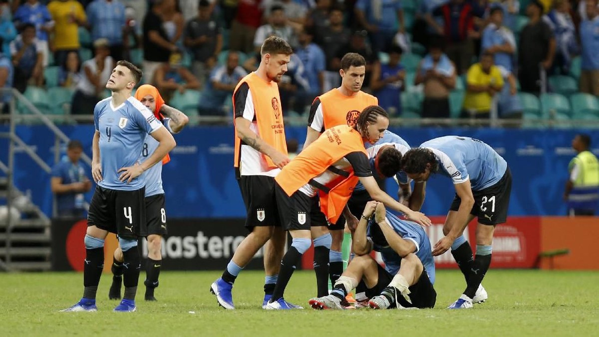 Uruguay tersingkir dari Copa America 2019. (Foto: Felipe Oliveira/Getty Images)