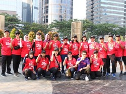 Para Olympian Indonesia Gelar Reuni Sambil Jalan Sehat