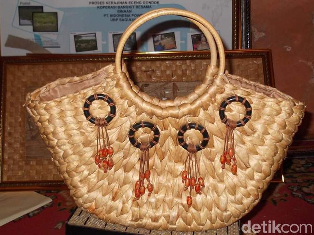 Kisah Indra Sulap Eceng Gondok Jadi Tas Cantik Demi Lestarikan Citarum Kisah Indra Sulap Eceng Gondok Jadi Tas Cantik Demi Lestarikan Citarum
