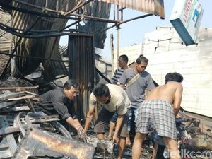 Kebakaran di Tanah Abang Padam, 66 Bangunan Hangus