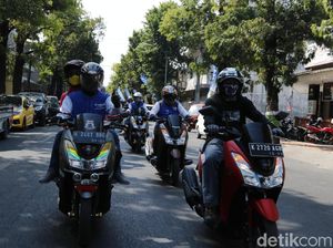 Puluhan Motor Ikuti City Touring Kudus