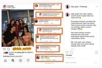 Instagram salah satu akun gosip