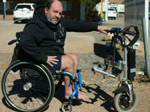 Kursi Rodanya Terlalu Cepat, Pria Penyandang Disabilitas Disetop Polisi