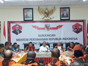 Silaturahmi ke PP, Menhan: Orang Alergi Pancasila Musuh Nomor Satu!