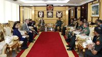 Panglima TNI Terima Ketua Delegasi ICRC Indonesia dan Timor Leste
