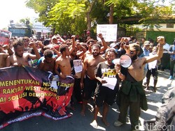 Demo Mahasiswa Papua di Surabaya Bubar Usai 6 Rekannya Dilepas