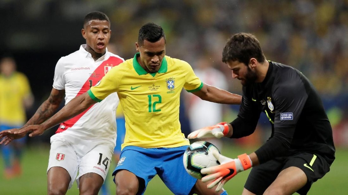 Pertahanan kukuh jadi modal Brasil hadapi Argentina di semifinal Copa America 2019 (REUTERS/Ueslei Marcelino)