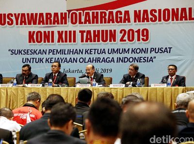 Mau Pilih Ketua Umum, Musornaslub KONI Pusat Malah Ricuh