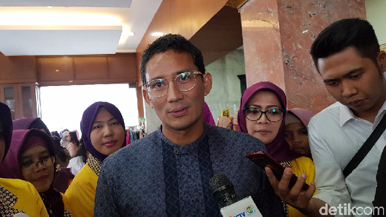 Sandiaga Siap Kolaborasi Jika Pemerintah Adopsi OK OCE-Rumah Siap Kerja