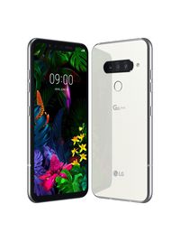 LG G8S ThinQ dalam balutan warna Mirror White.