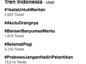 Selasa Galau! #1kataUntukMantan Rajai Twitter