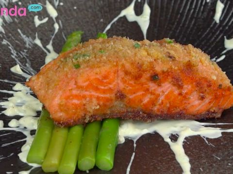 Resep Salmon Keju, Krim Lumer Nikmat di Mulut