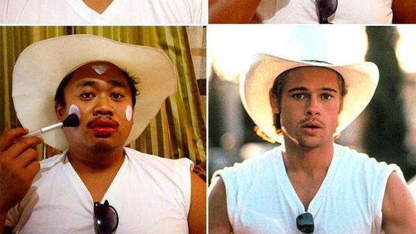 Foto Transformasi Make-up yang Bikin Ngakak