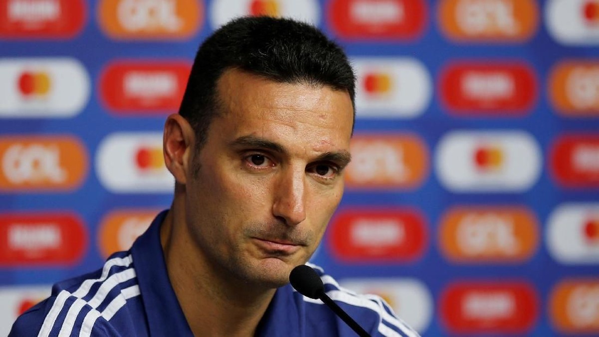 Lionel Scaloni merasa Argentina lebih layak lolos ke final ketimbang Brasil (Foto: Luisa Gonzalez/Reuters)