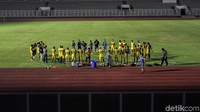 Begini suasana latihan Bhayangkara FC.