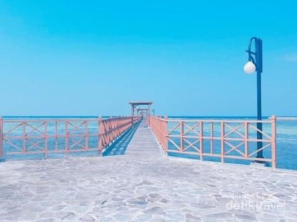 Foto: Begini Indahnya Pulau Pramuka di Kepulauan Seribu Foto: Begini Indahnya Pulau Pramuka di Kepulauan Seribu