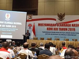 Baru Bahas Tatib, Musornas KONI Pusat Sudah Ricuh