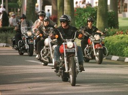 Standar Turing Moge Harley di RI, Ada Patwal Hingga Tim Medis