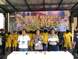 Ribut Geng Motor Berujung Aksi Curanmor di Kelapa Gading, 5 Orang Ditangkap