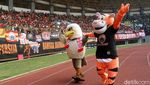 Macan dan Elang di Laga Persija Vs PSS Sleman