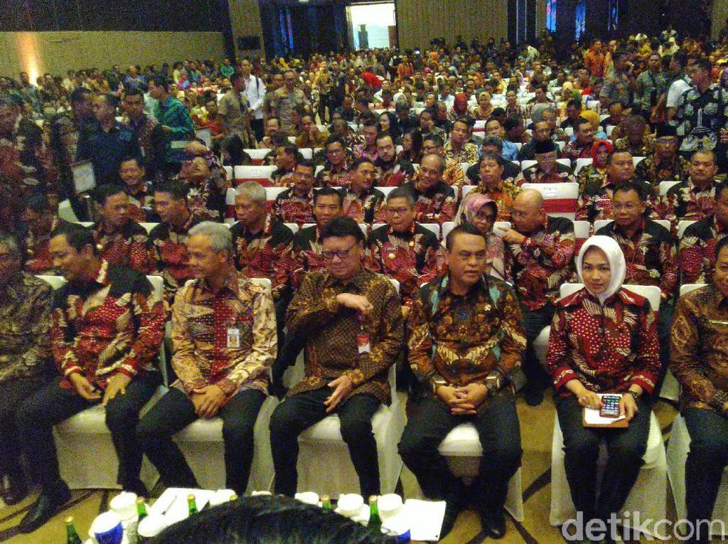 Buka Rakernas Apeksi, Mendagri Bahas Dana Kelurahan Buka Rakernas Apeksi, Mendagri Bahas Dana Kelurahan