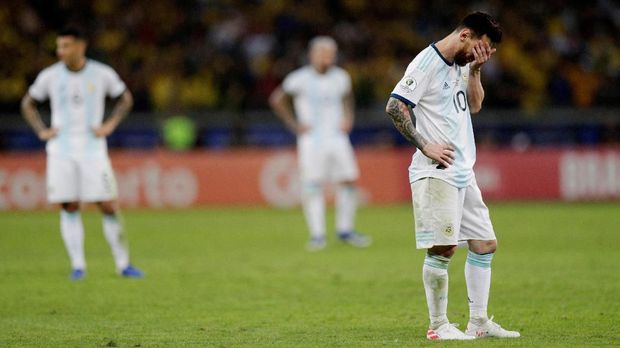 Lionel Messi gagal bawa Argentina juara di Copa America 2019.
