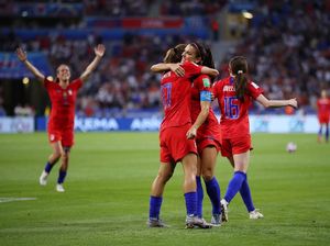 Tumbangkan Inggris, AS ke Final Piala Dunia Wanita Tumbangkan Inggris, AS ke Final Piala Dunia Wanita