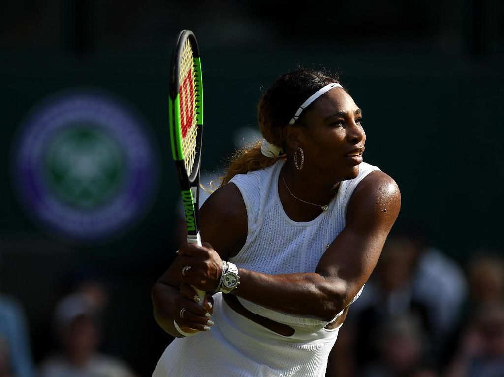 Wimbledon: Serena Menang Straight Set, Sharapova Mundur karena Cedera