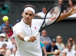 Federer Dipaksa Main Empat Set di Babak Pertama Wimbledon