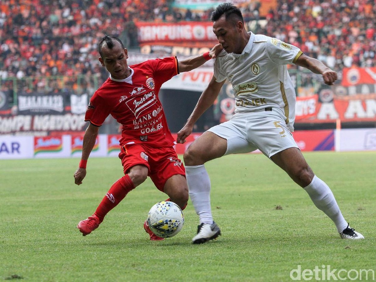 Persija Jakarta lebih pede menatap laga dengan PSS Sleman. (Foto: Rifkianto Nugroho/detikcom)