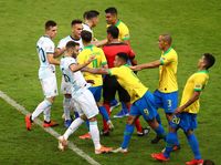 Live Report Copa America: Brasil vs Argentina