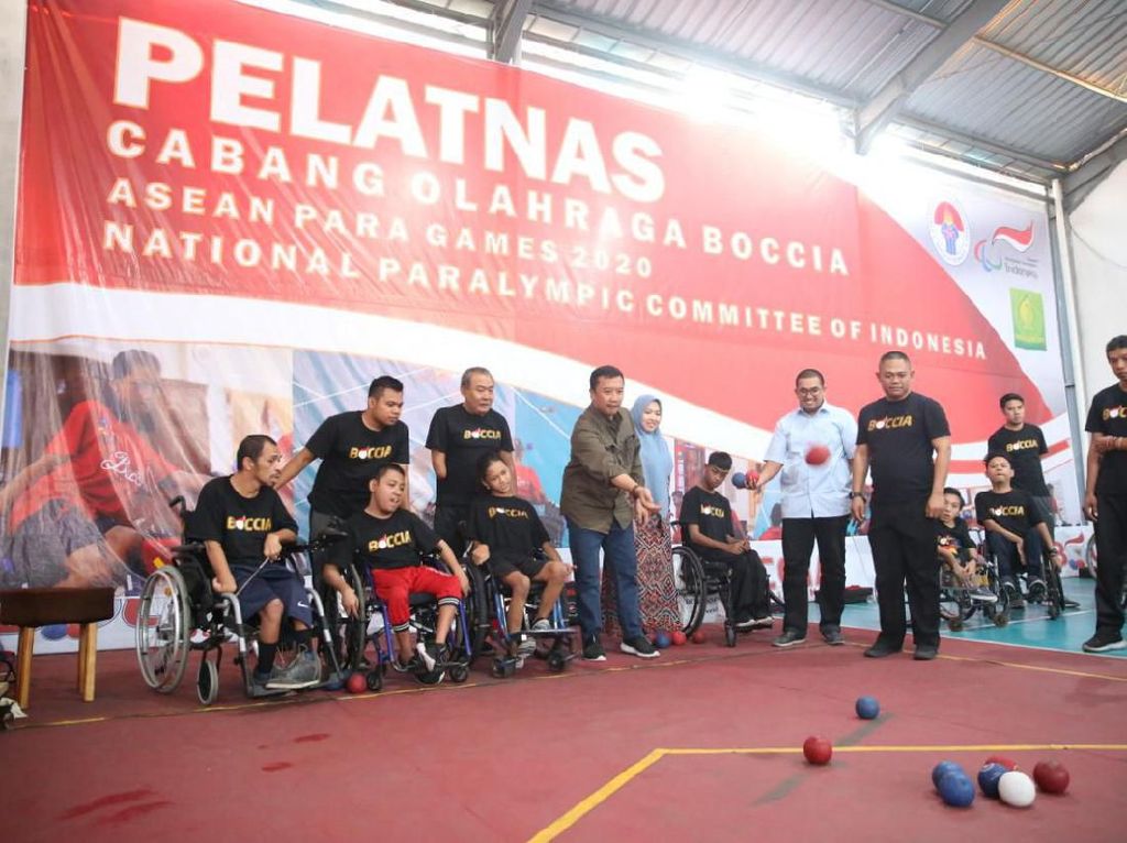 Menpora Cek Kesiapan Atlet Difabel Hadapi APG dan Paralimpiade Menpora Cek Kesiapan Atlet Difabel Hadapi APG dan Paralimpiade