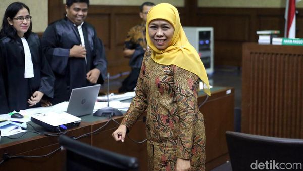 Khofifah Bersaksi di Sidang Kasus Suap Jabatan Kemenag