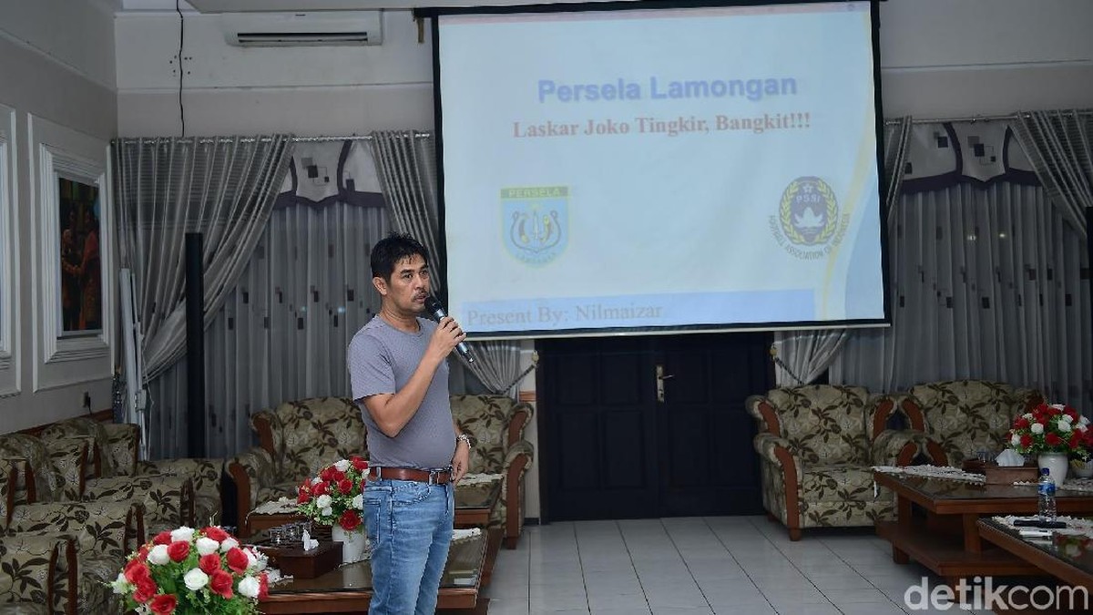 Nilmaizar merapat ke Persela Lamongan. (Eko Sudjarwo/detikSport)
