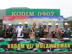 Kodam Mulawarman Musnahkan 160 Senjata Rakitan yang Diserahkan Warga