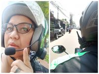 baru ini sebuah posting di media umum  Viral ‘Helm Canggih’ Abang Ojol, Bisa Ngobrol Tanpa Teriak
