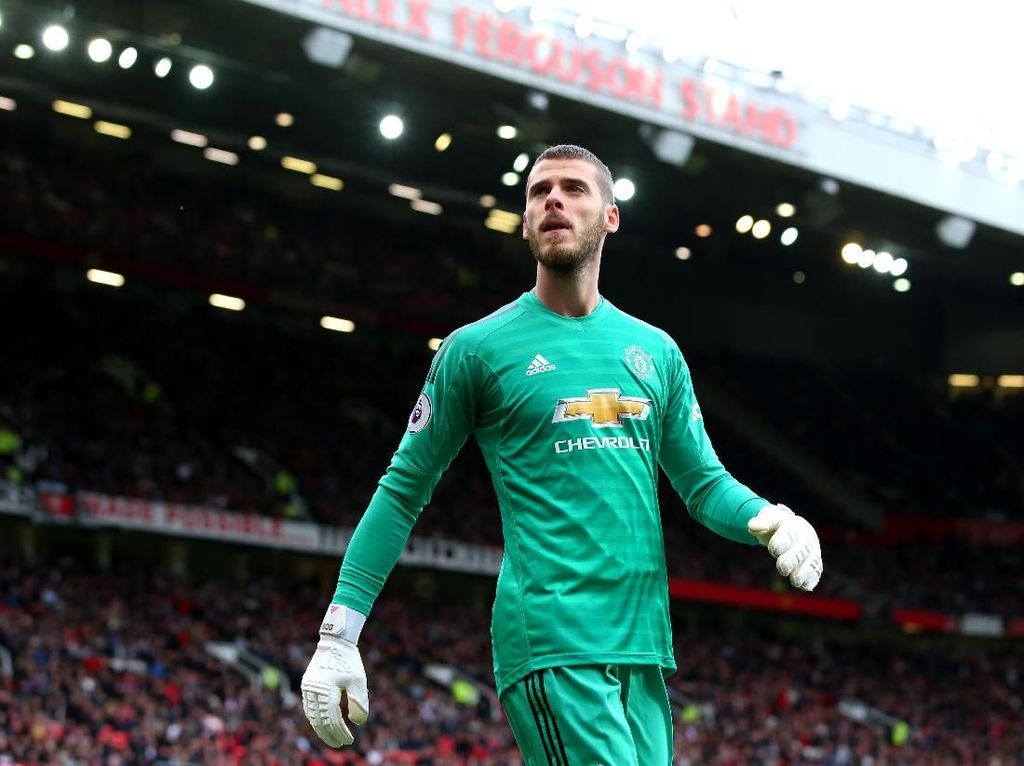 MU Tawari De Gea Gaji Rp 6,2 M per Pekan MU Tawari De Gea Gaji Rp 6,2 M per Pekan