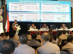 Bupati Anas Berbagi Pengalaman Inovasi ke Polres Se-Jatim