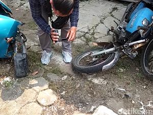 Molotov Kenai Penyimpanan Barbuk di Kantor Laka Lantas Magelang Kota Molotov Kenai Penyimpanan Barbuk di Kantor Laka Lantas Magelang Kota
