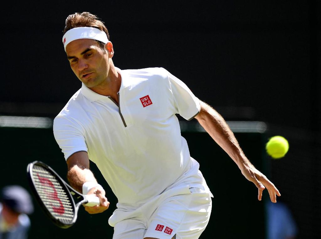 Singkirkan Wakil Tuan Rumah, Federer Maju ke Babak Ketiga Wimbledon Singkirkan Wakil Tuan Rumah, Federer Maju ke Babak Ketiga Wimbledon