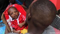Begini Kondisi Anak-anak Pencari Suaka di Trotoar Jakpus