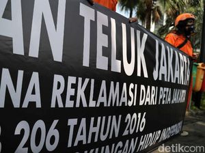 Walhi Tolak Reklamasi Teluk Jakarta Walhi Tolak Reklamasi Teluk Jakarta