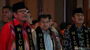 JK Hadiri Halalbihalal ICMI
