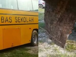 Tragis! Bocah Malaysia Tewas Usai Terjatuh dari Bus Sekolah