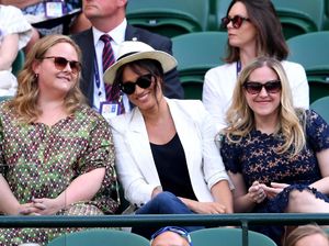 Cuti Melahirkan, Meghan Markle Dukung Serena Williams di Wimbledon 2019