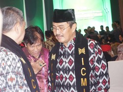 Jimly di Halalbihalal ICMI: Lupakan Hasil Pemilu dan Mari Bersatu