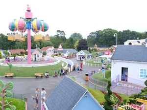 Foto: Lucu Banget! Ada Wahana Peppa Pig di Inggris untuk Si Kecil