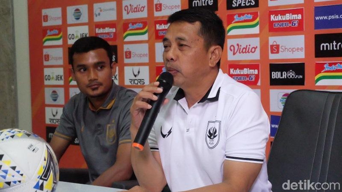Pelatih PSIS Semarang, Jafri Sastra. (Foto: Eko Susanto/detikcom)