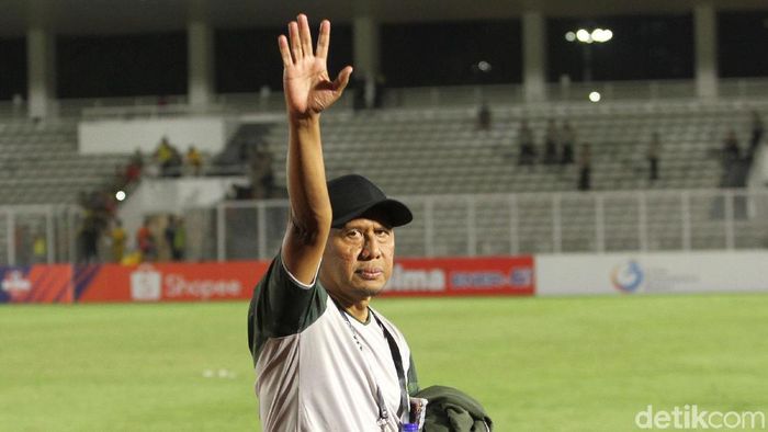 Rahmad Darmawan meminta Tira Persikabo bermain efektif melawan Persija Jakarta. (Rifkianto Nugroho/detikSport)